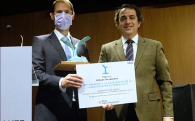 Professor Gregorio Egea awarded with the VIII Losada Villasante Agri-Food Research Award.